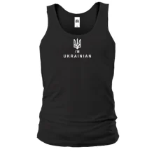 Майка I`m Ukrainian мини с Тризубом